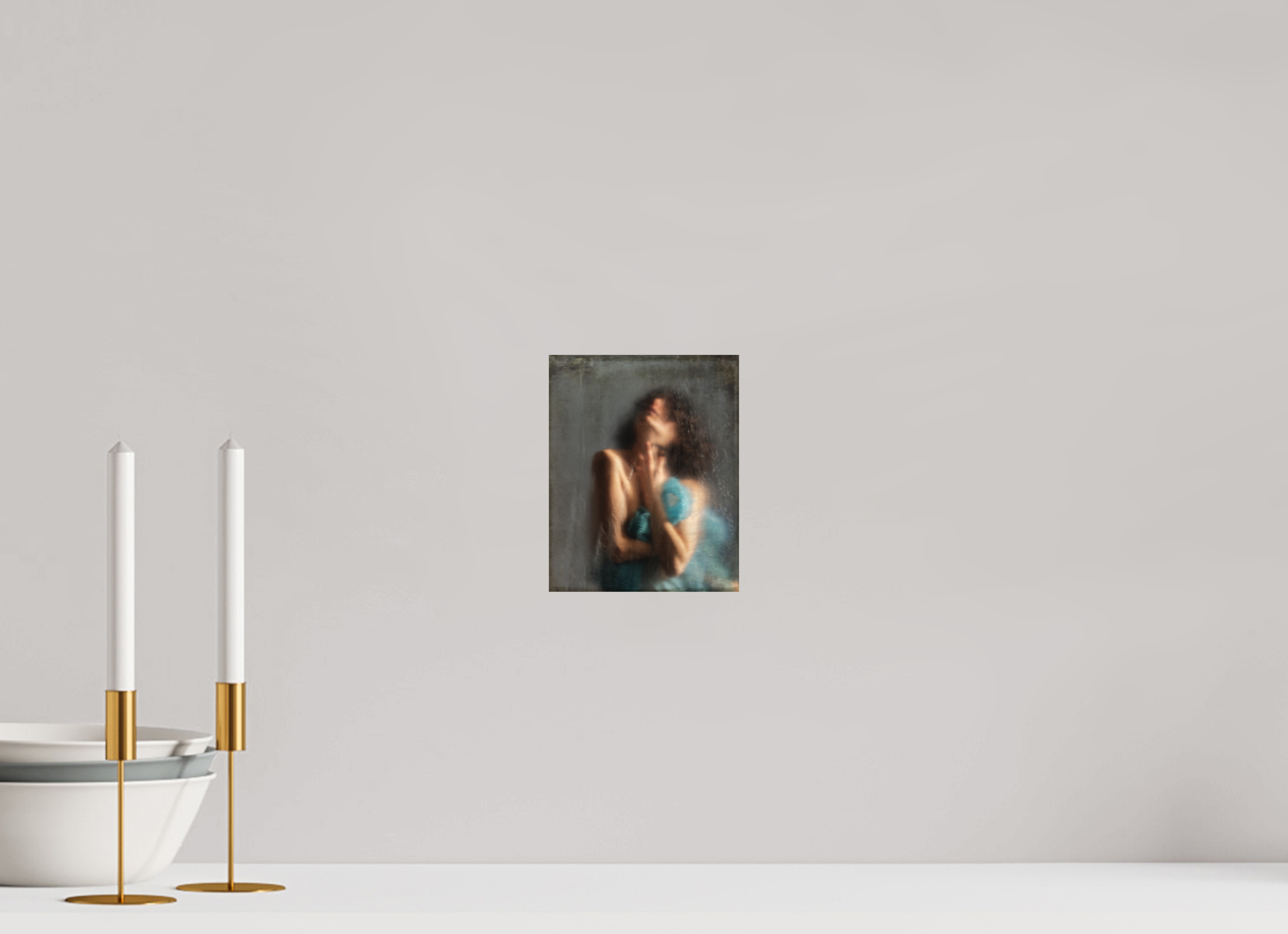 15 x 18,7 cm, Alu dibond papier rag Canson Art Portrait