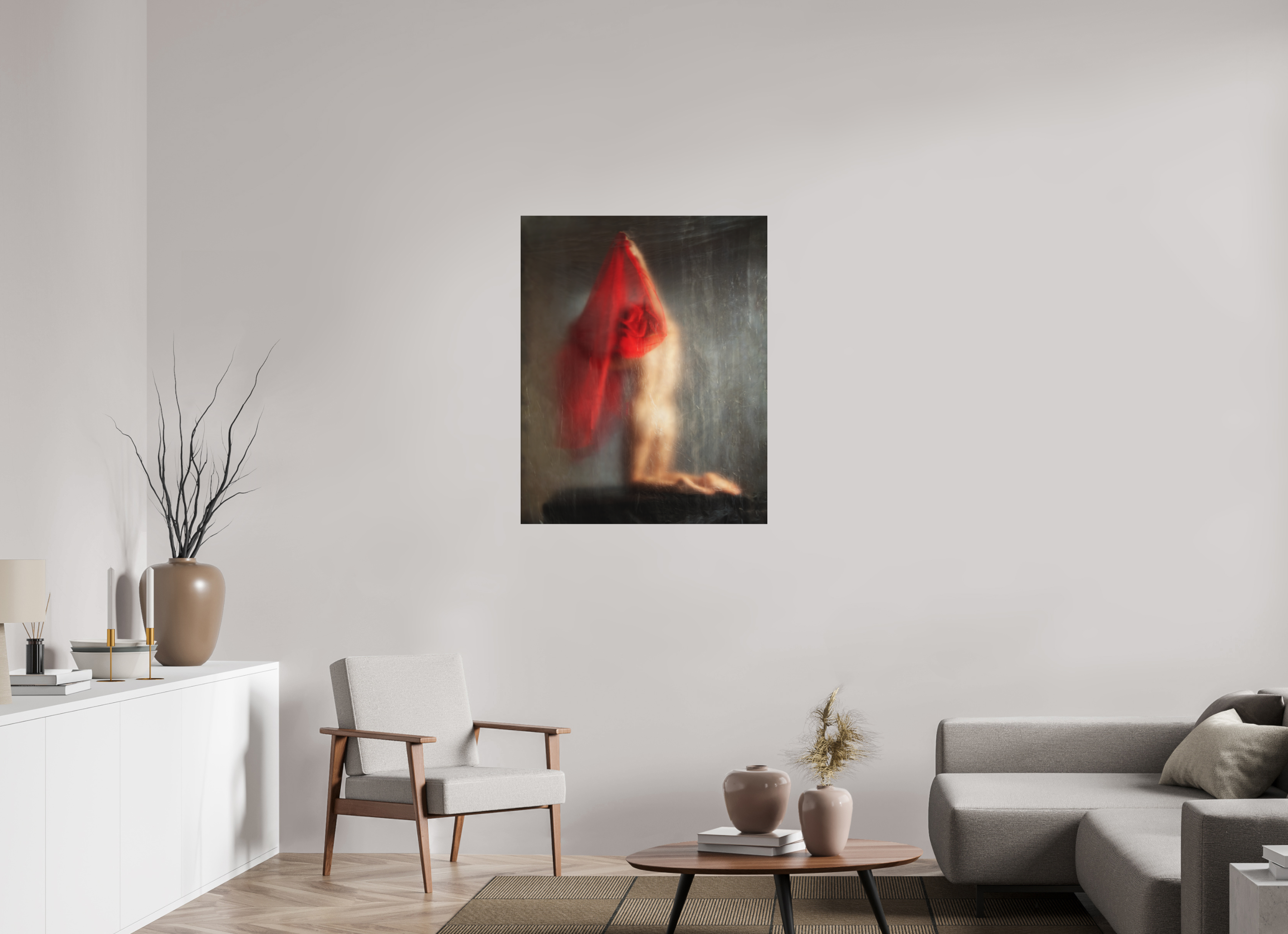 80 x 100 cm, Alu dibond papier rag Canson Art Portrait