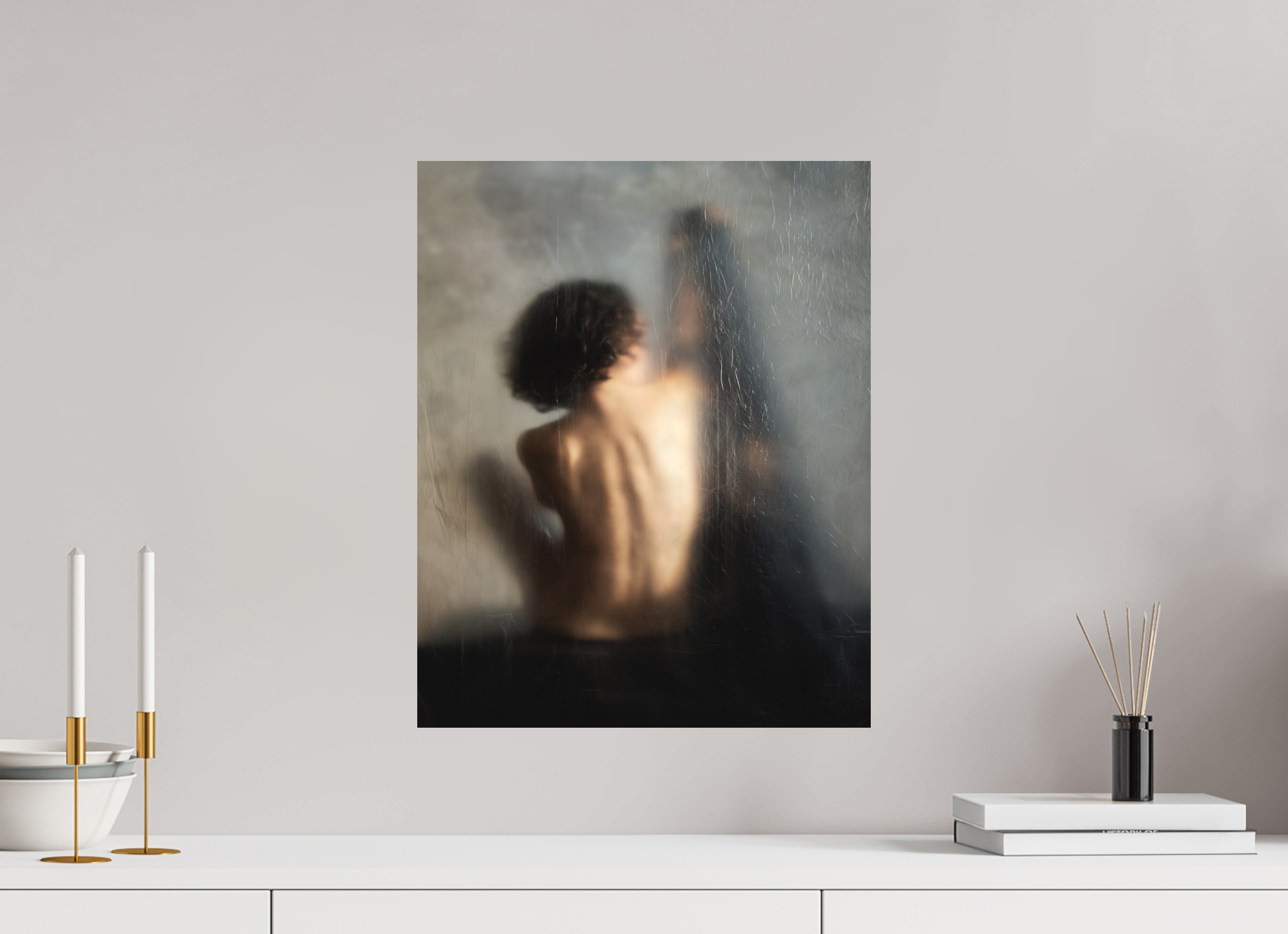 40 x 50 cm, Alu dibond papier rag Canson Art Portrait Photo