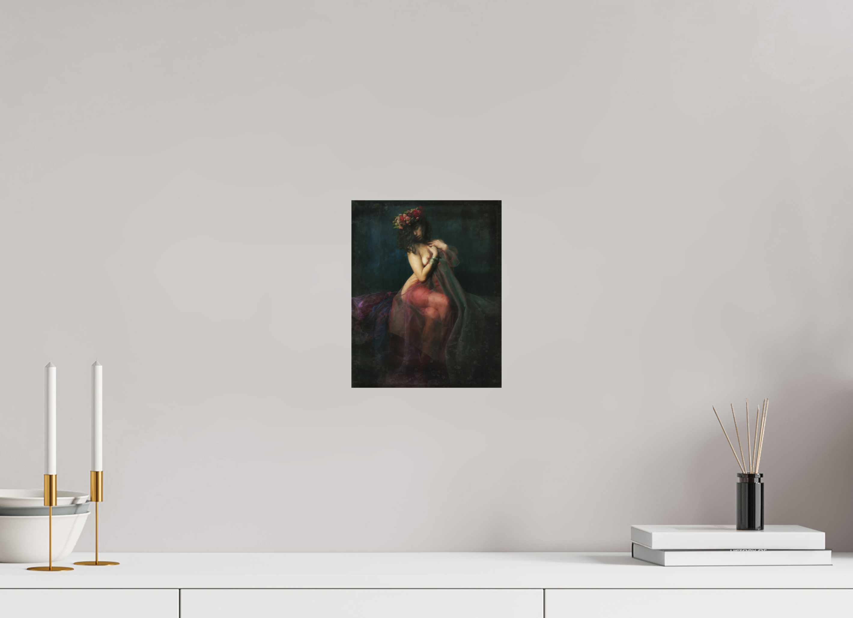 20 x 25 cm, Alu dibond papier rag Canson Art Portrait Elouise #6 on Alu Dibond Rag paper by artist Patrick Valla