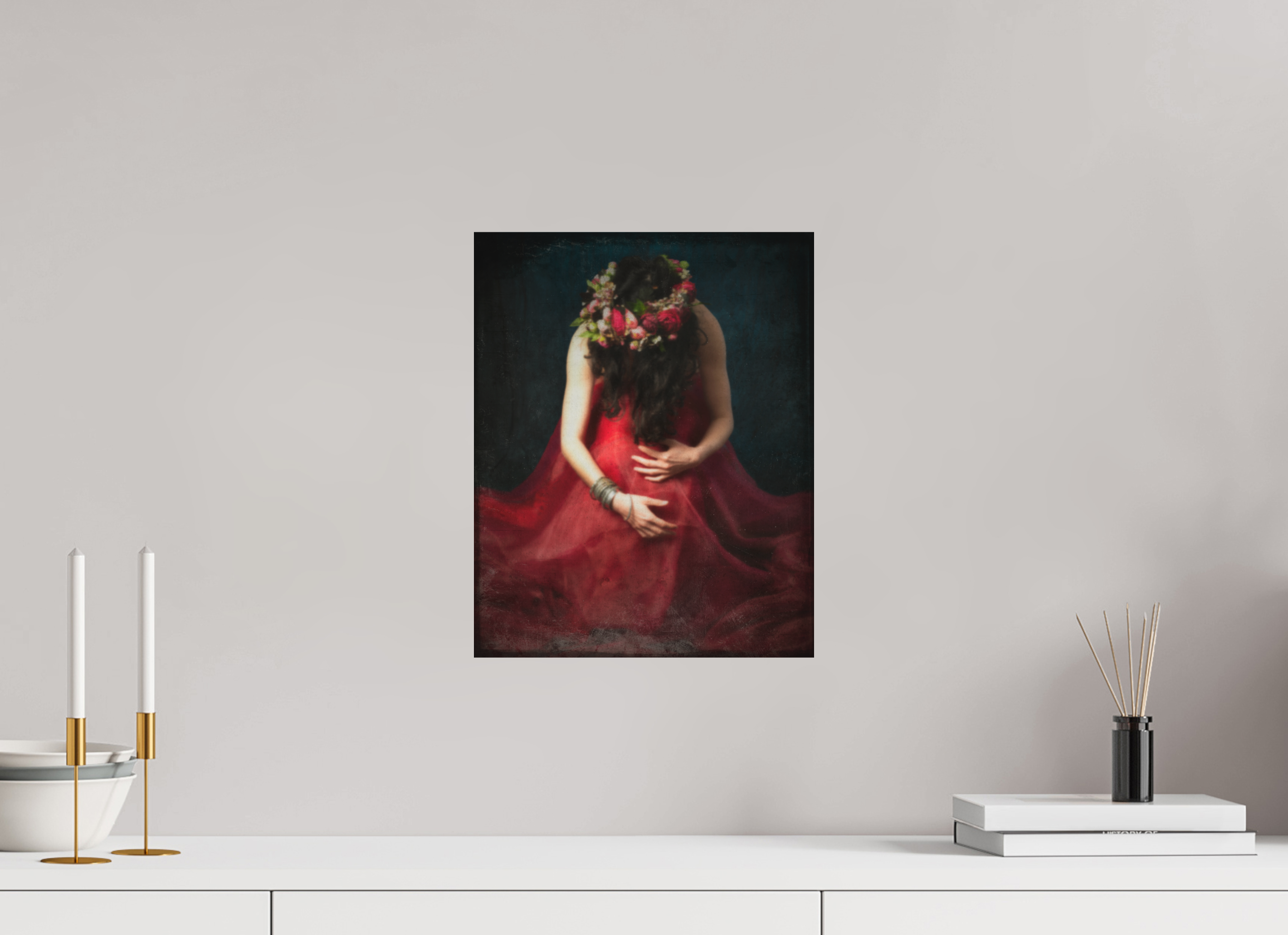 30 x 37,5 cm, Alu dibond papier rag Canson ee