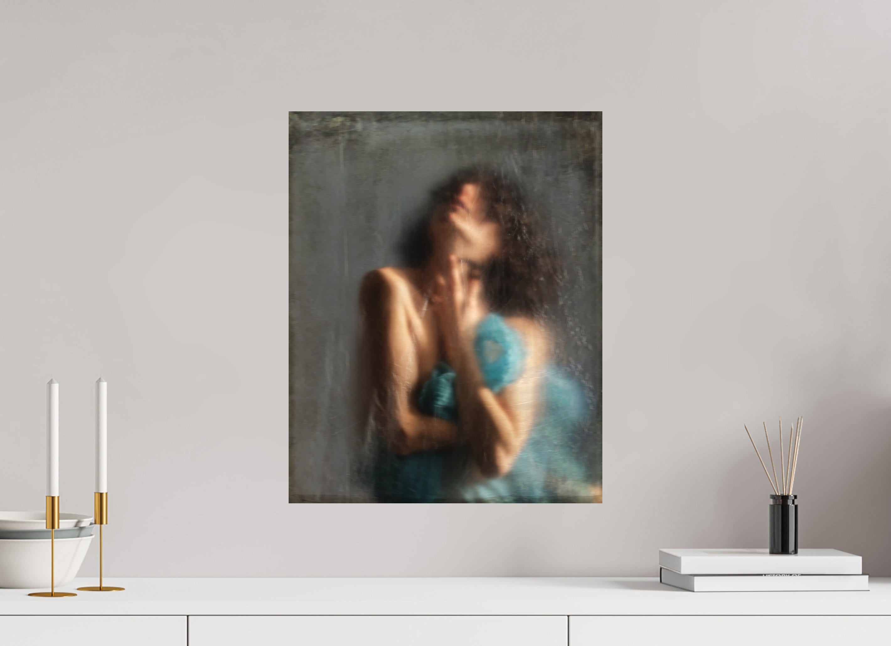 40 x 50 cm, Alu dibond papier rag Canson Art Portrait