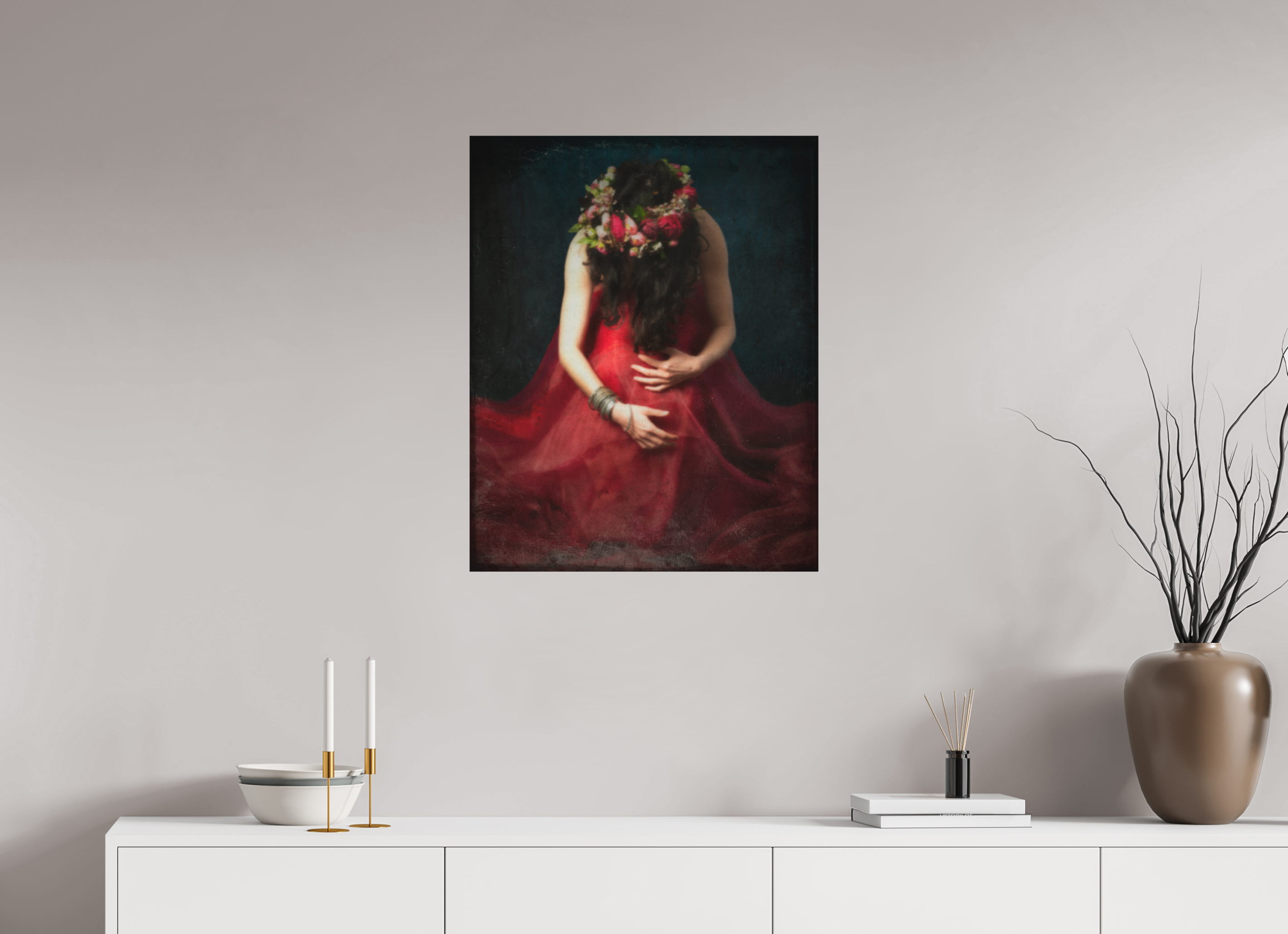 60 x 75 cm, Alu dibond papier rag Canson ee