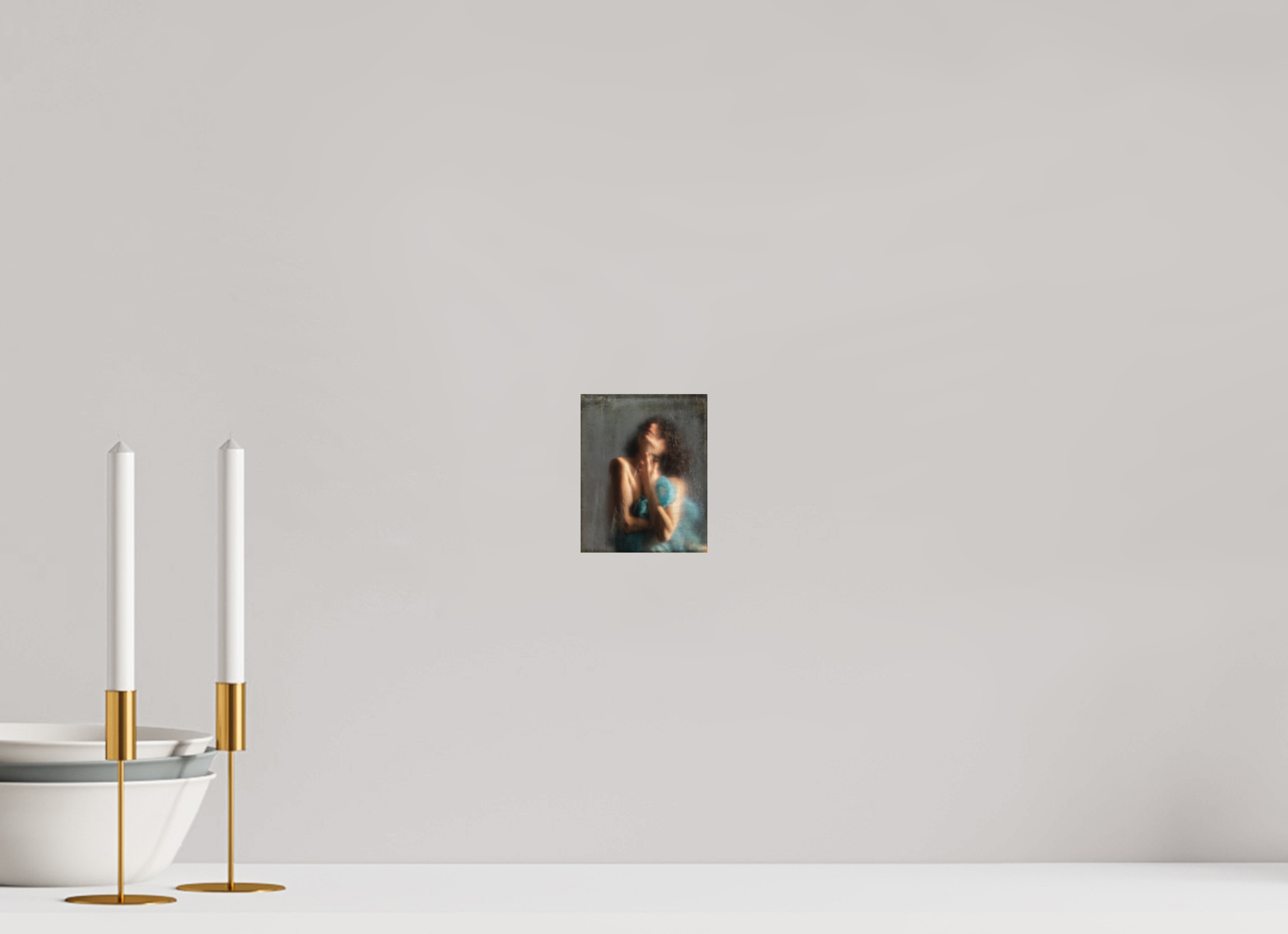 10 x 12,5 cm, Alu dibond papier rag Canson Art Portrait