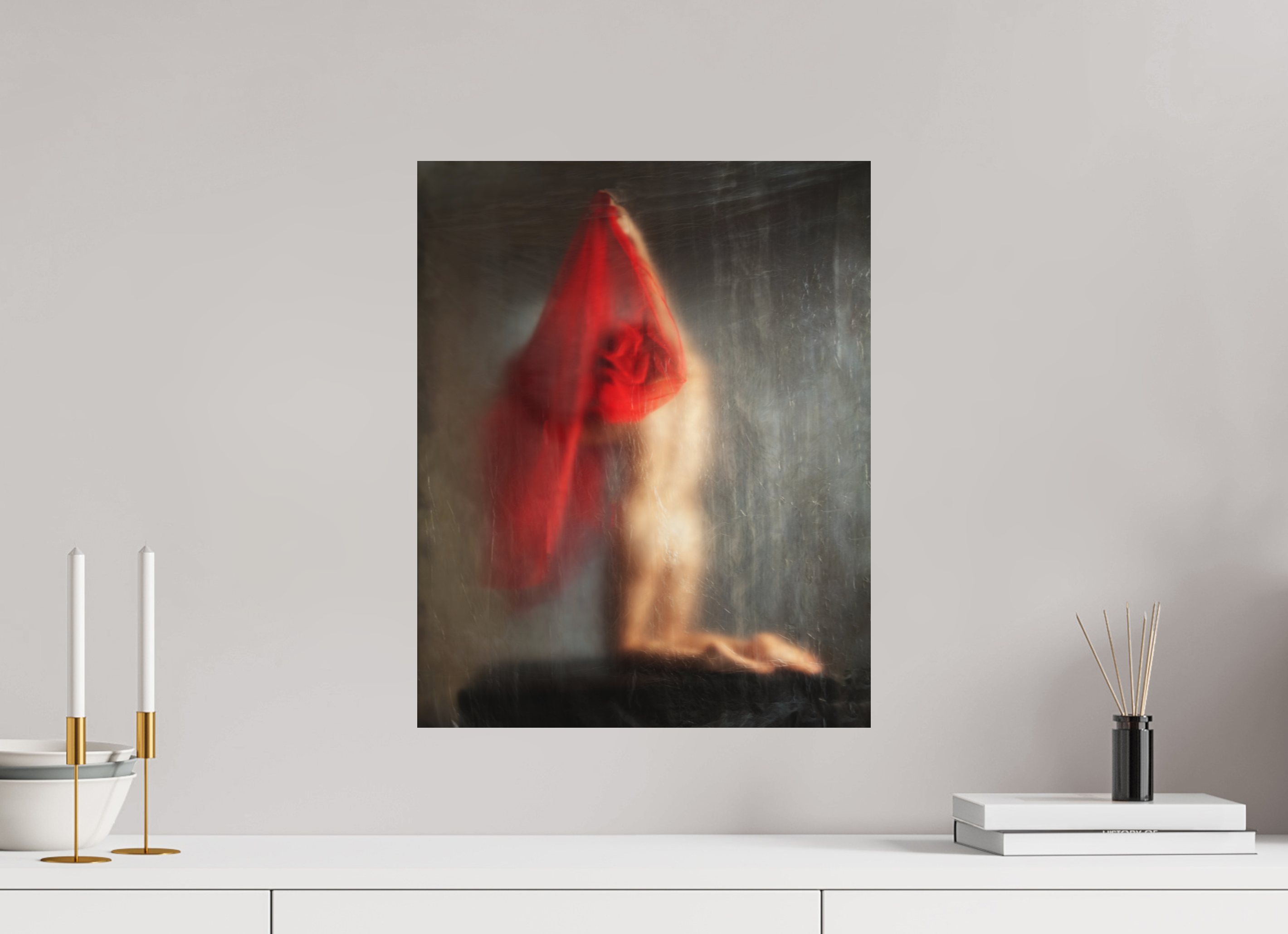 40 x 50 cm, Alu dibond papier rag Canson Art Portrait