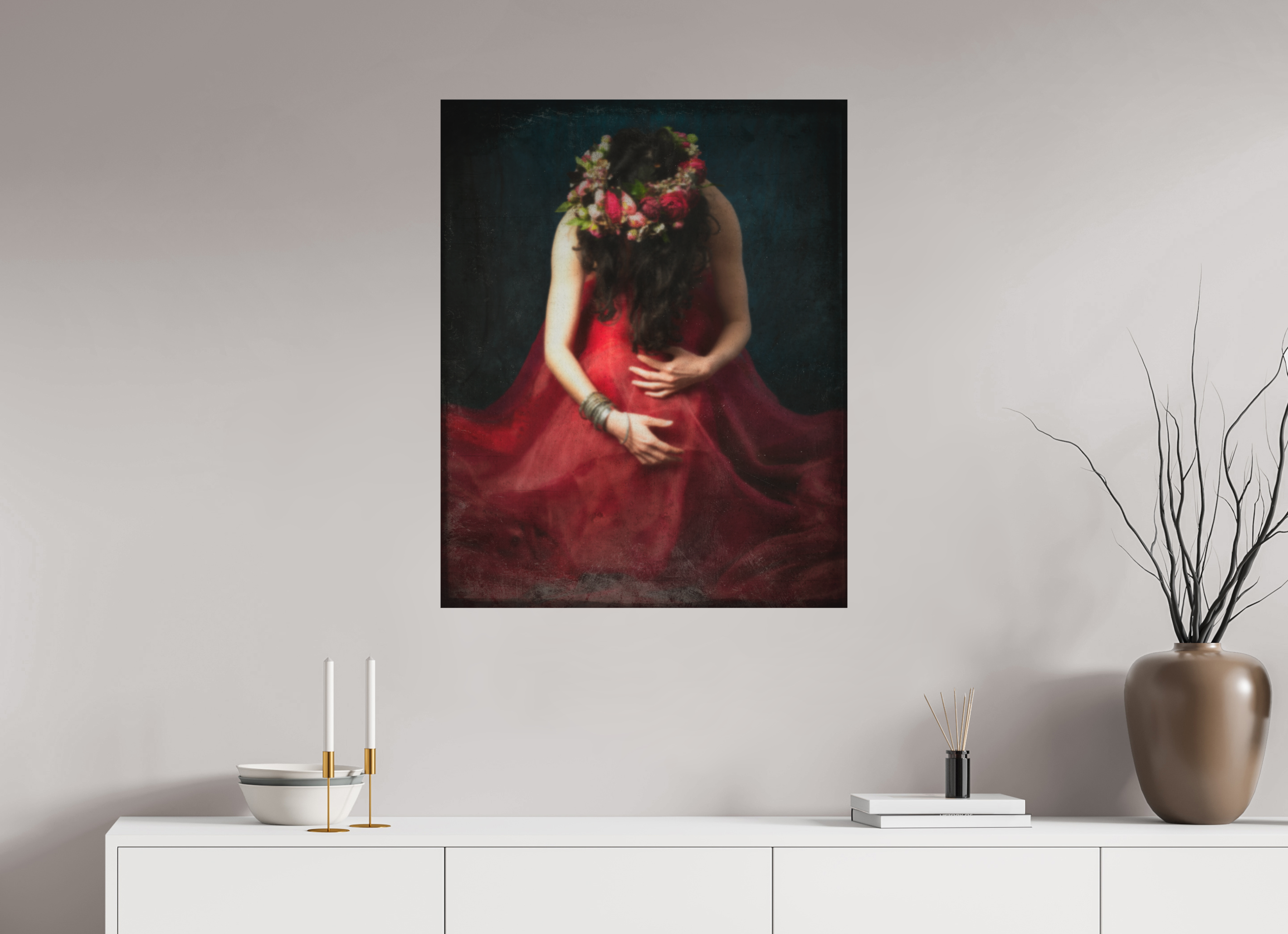 70 x 87,5 cm, Alu dibond papier rag Canson ee