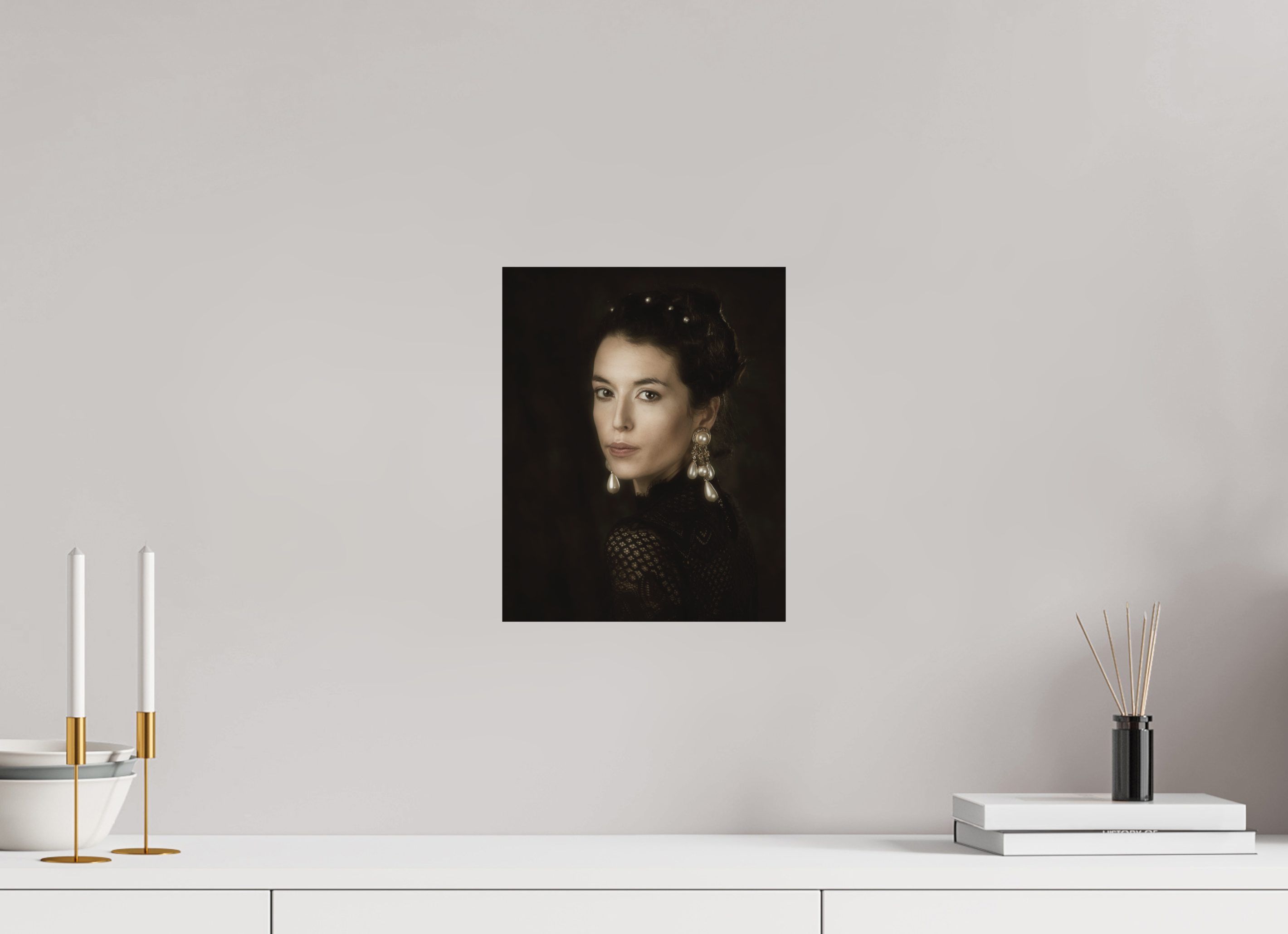 25 x 31,3 cm, Alu dibond papier rag Canson gn