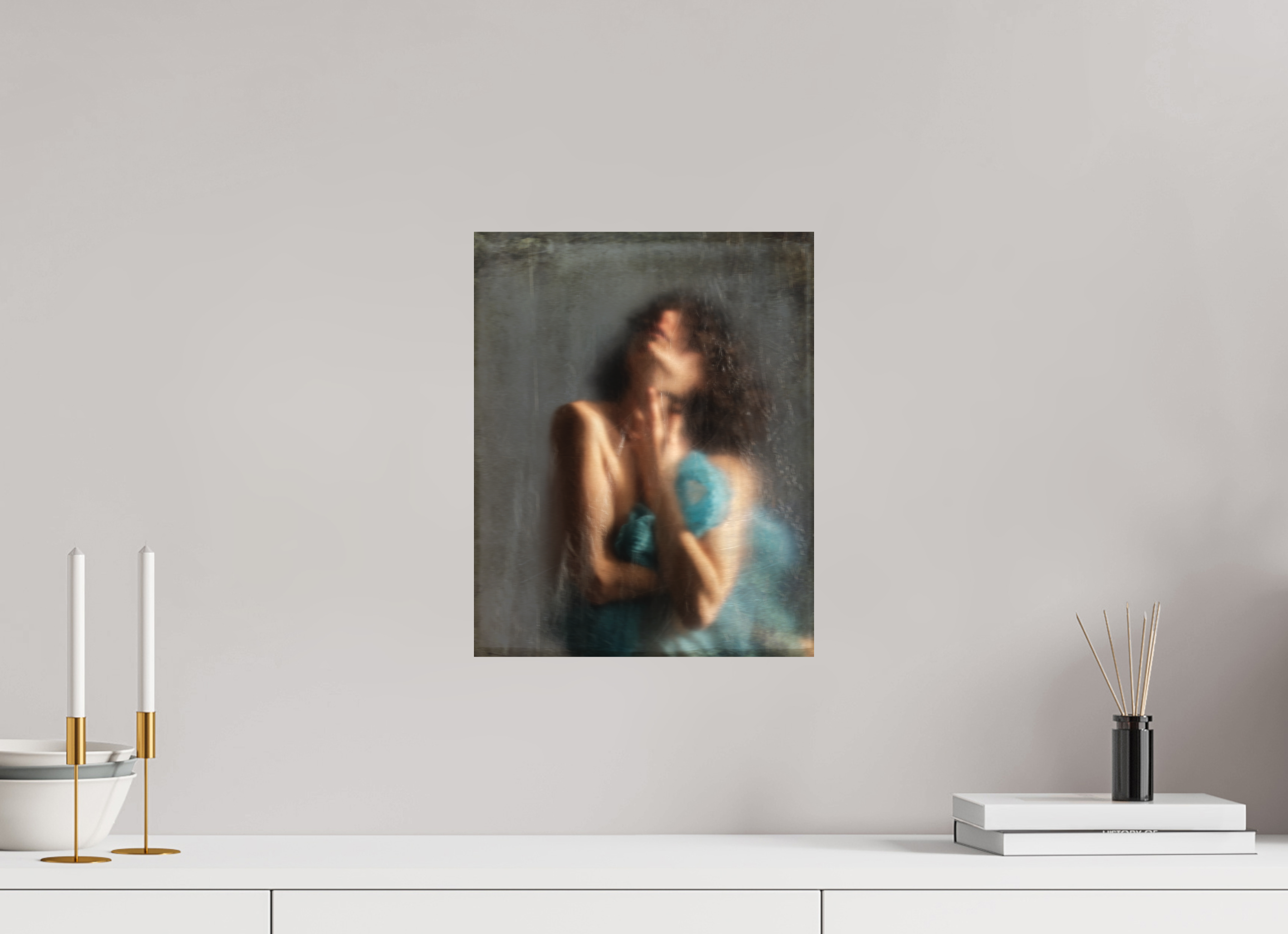 30 x 37,5 cm, Alu dibond papier rag Canson Art Portrait